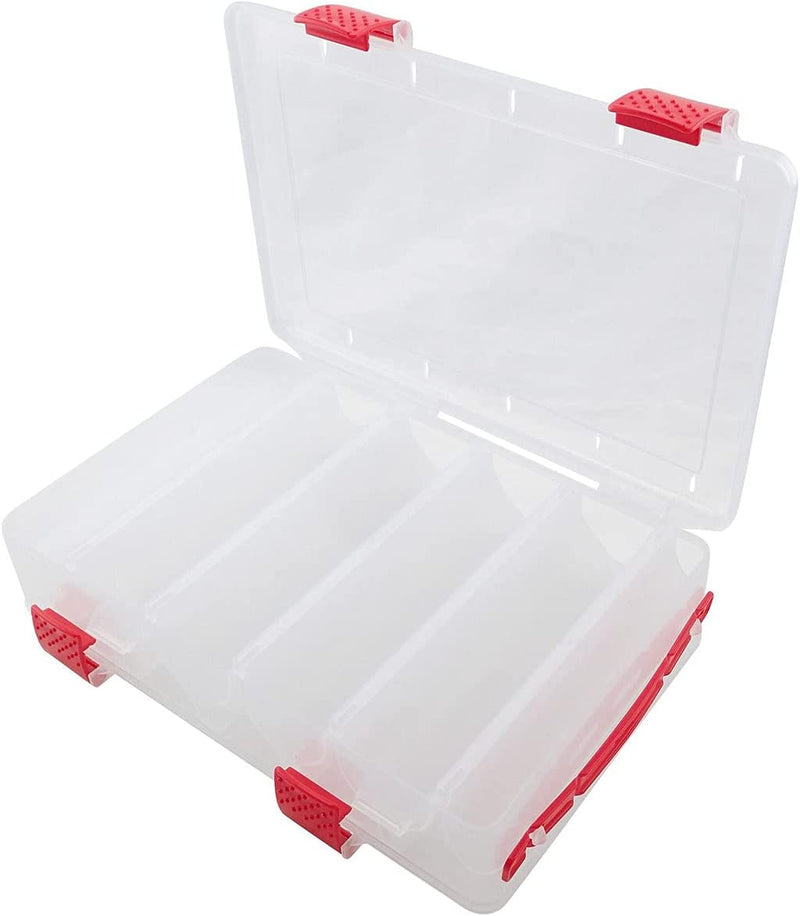 Amish Outfitters Double-Sided Crankbait Tackle Boxes (18 Compartment) Sporting Goods > Outdoor Recreation > Fishing > Fishing Tackle Amish Outfitters 10 Compartment  