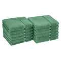 GOTS Certified Organic Cotton Washcloths - 12-Pack, Pristine Snow Home & Garden > Linens & Bedding > Towels KOL DEALS Malachite Green 12-Pack Washcloths 