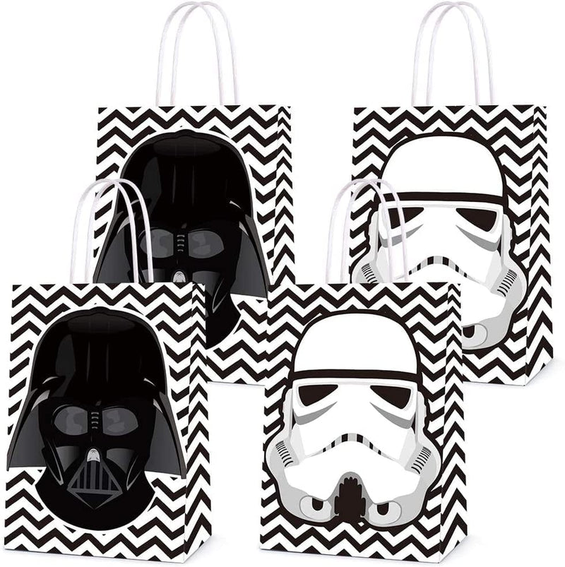 16 PCS Party Favor Bags for Star Classic Wars Birthday Party Supplies, Party Gift Bags for Star Classic Wars Party Favors Decor Birthday Party Decor for Star Classic Wars Themed Birthday Decorations