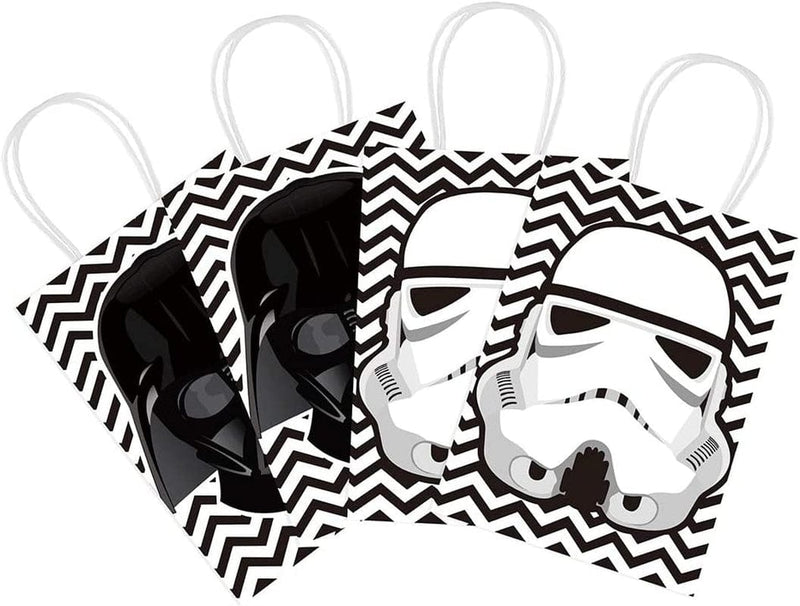 16 PCS Party Favor Bags for Star Classic Wars Birthday Party Supplies, Party Gift Bags for Star Classic Wars Party Favors Decor Birthday Party Decor for Star Classic Wars Themed Birthday Decorations