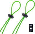 Flow Goggle Strap Kit (2-Pack) - Replacement Bungee Cord Straps for Swim Goggles Sporting Goods > Outdoor Recreation > Boating & Water Sports > Swimming > Swim Goggles & Masks Flow Swim Gear Solid Green  