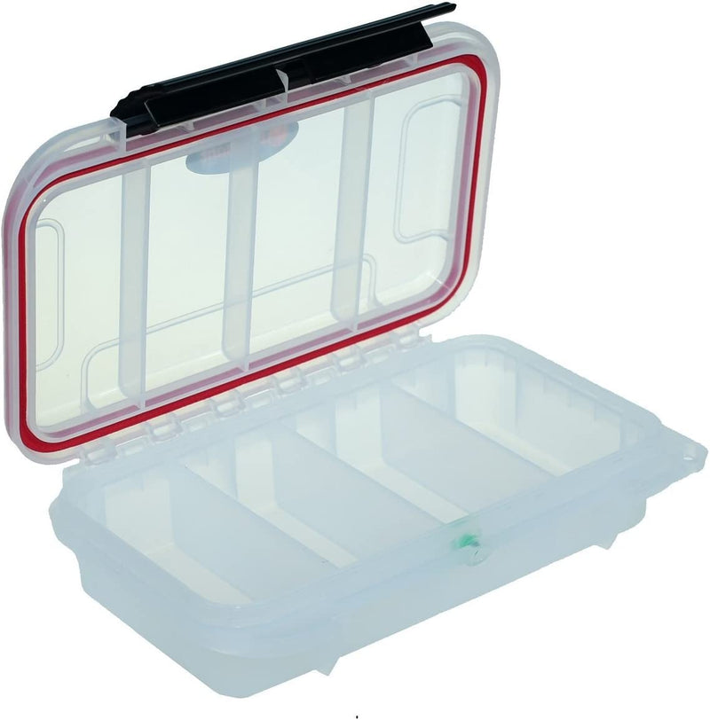 Elephant Cases Small Clear Waterproof Stowaway Tackle Box E006CT Utility Case with Fixed Dividers and Built in Pressure Equalization Valve Sporting Goods > Outdoor Recreation > Fishing > Fishing Tackle Elephant Cases   