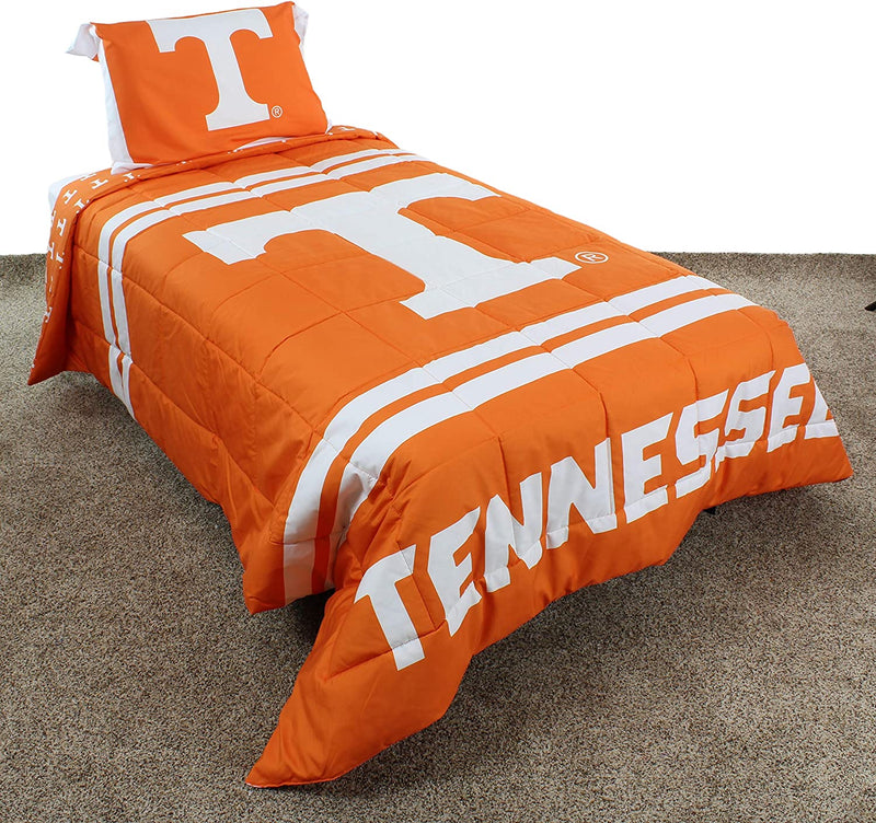 College Covers Everything Comfy Georgia Bulldogs Reversible Big Logo Soft and Colorful Comforter, Twin Home & Garden > Linens & Bedding > Bedding > Quilts & Comforters College Covers Tennessee Volunteers Queen 