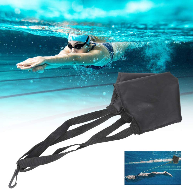 Velaurs Swimming Resistance Belt, Swim Exercise Harness, Forward Strength Training Belt, Safe with Pocket Fitness Equipment for Swimming for Lose Weight Sporting Goods > Outdoor Recreation > Boating & Water Sports > Swimming Velaurs   