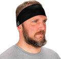 Ergodyne Chill Its 6634 Cooling Headband, Sports Headbands for Men and Women, Moisture Wicking , Orange Sporting Goods > Outdoor Recreation > Winter Sports & Activities Ergodyne Black  