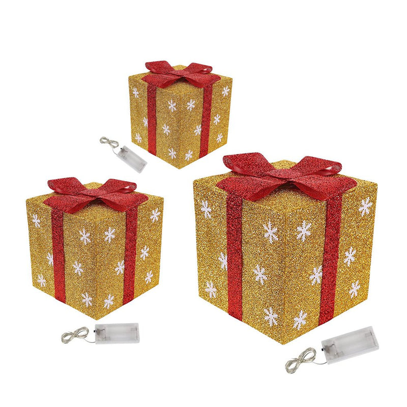 Randolph Lighted Gift Boxes Indoor Outdoor Christmas Decorations for Christmas Tree Porch Home Home Home & Garden > Decor > Seasonal & Holiday Decorations& Garden > Decor > Seasonal & Holiday Decorations Randolph   