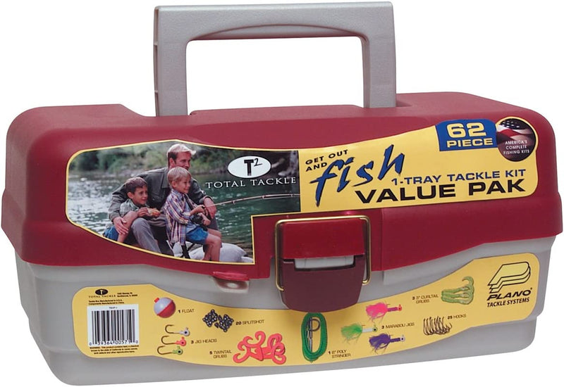 South Bend Tackle Box Including with 62 Piece Tackle Kit Sporting Goods > Outdoor Recreation > Fishing > Fishing Tackle South Bend   