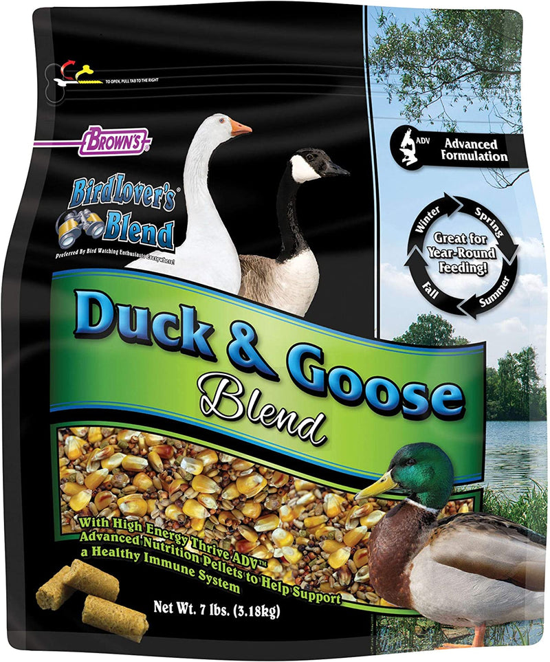 FM Browns Bird Lover'S Blend Duck & Goose Blend Dry Food, 7 Lbs. Animals & Pet Supplies > Pet Supplies > Bird Supplies > Bird Food FM Browns   