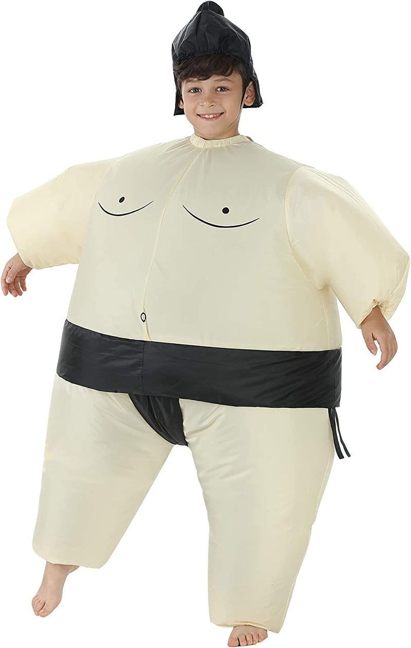 TOLOCO Inflatable Costume for Kids, Sumo Wrestler Inflatable, Sumo Costume, Inflatable Halloween Costumes, Blow up Costume for Kids, Kids Inflatable Costume  TOLOCO   
