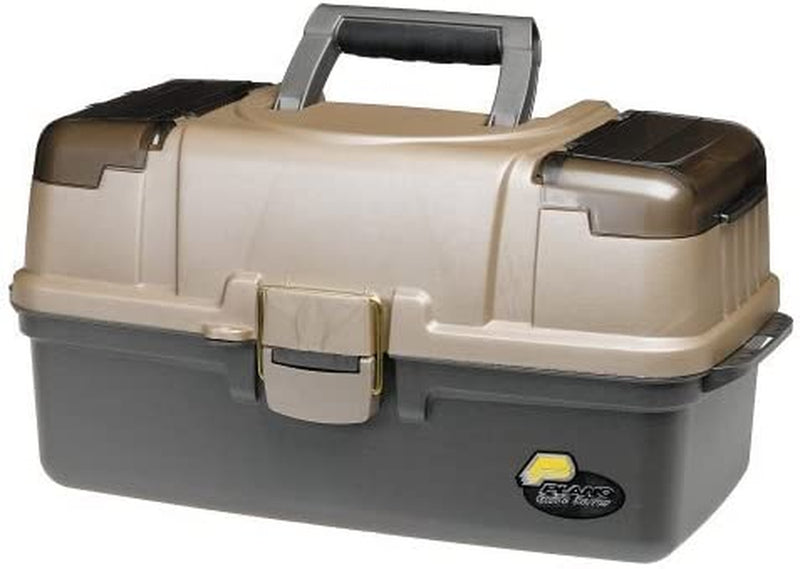 Plano Large 3-Tray with Top Access Tackle Box, Gray, Pack of 1 Sporting Goods > Outdoor Recreation > Fishing > Fishing Tackle Plano   