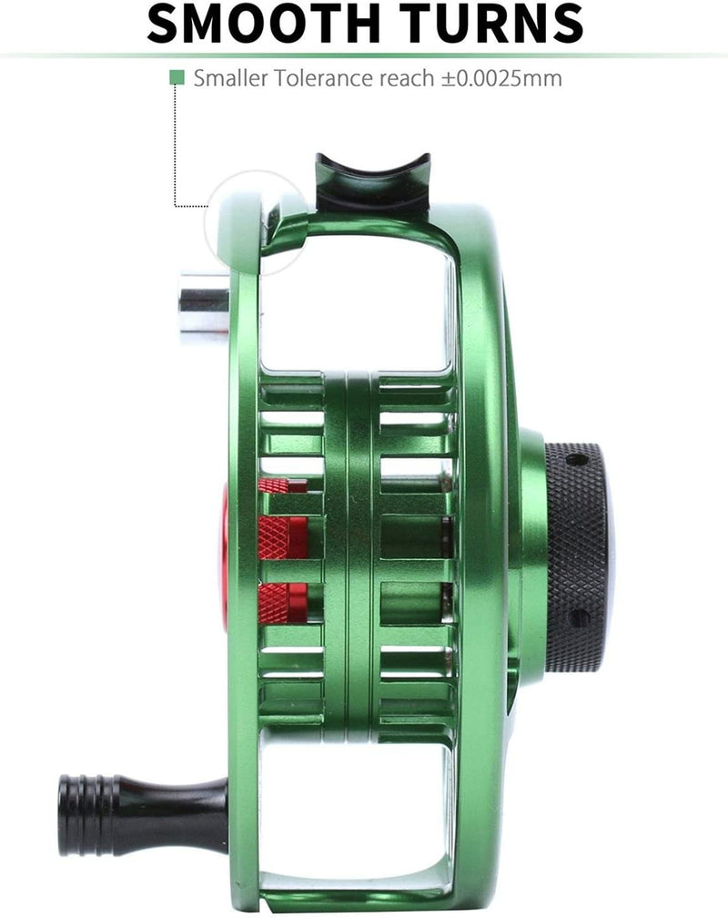 M MAXIMUMCATCH Maxcatch Fly Fishing Reel with Cnc-Machined Aluminum Body Avid Series Best Value - 1/3, 3/4, 5/6, 7/8, 9/10 Weights(Black, Green, Blue) Sporting Goods > Outdoor Recreation > Fishing > Fishing Reels M MAXIMUMCATCH   