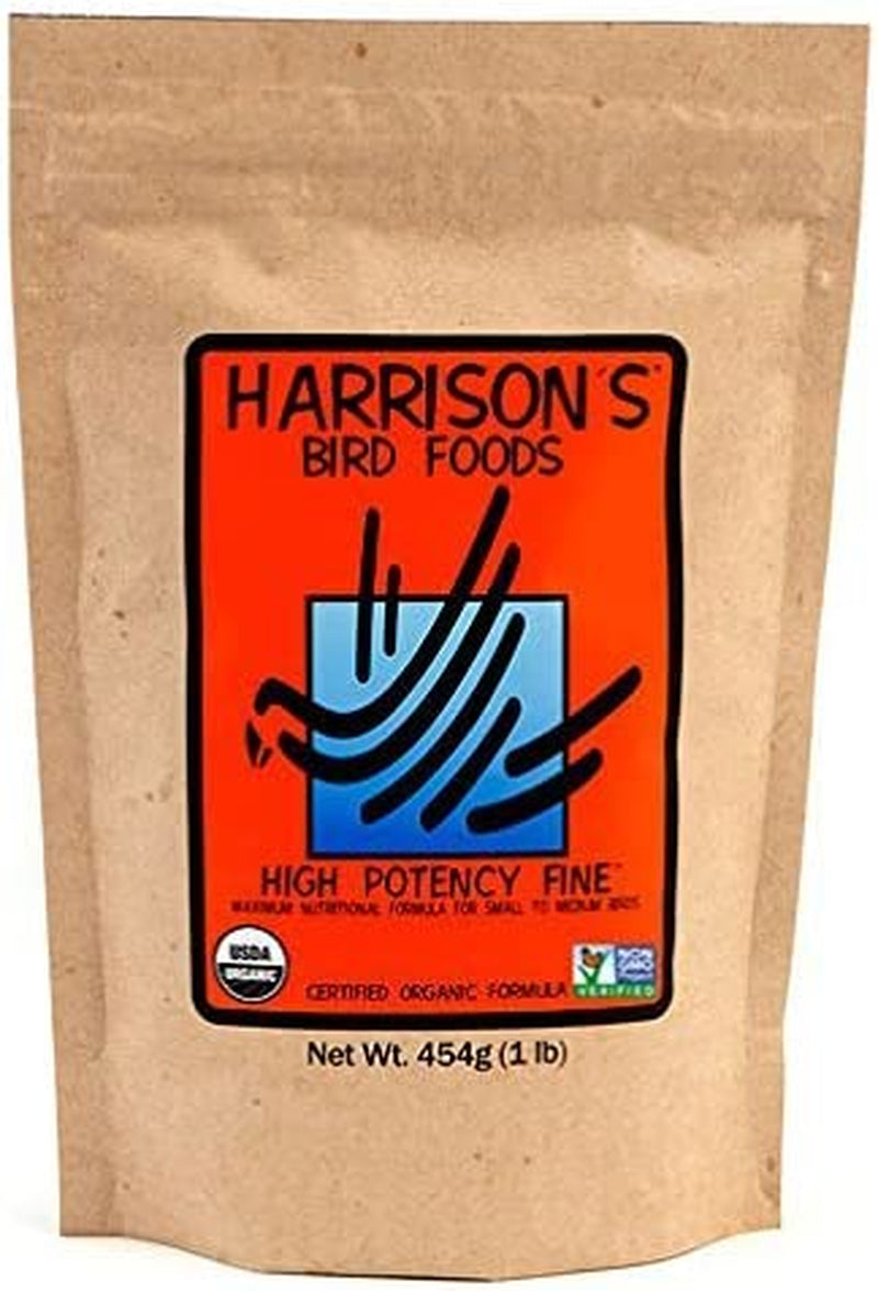 Harrison'S Bird Foods High Potency Fine 1Lb Animals & Pet Supplies > Pet Supplies > Bird Supplies > Bird Food Harrison's Bird Foods   