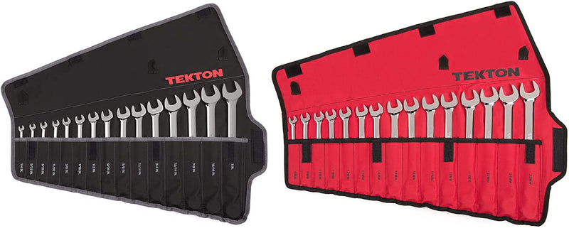 TEKTON Combination Wrench Set, 15-Piece (8-22 Mm) - Pouch | WRN03393 Sporting Goods > Outdoor Recreation > Fishing > Fishing Rods TEKTON Pouch Wrench Set 30-Piece (1/4-1 in., 8-22 mm)