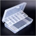 Toasis Fishing Lure Storage Container Organizer Double Layer Tackle Plastic Box (Green & Clear-2Pack) Sporting Goods > Outdoor Recreation > Fishing > Fishing Tackle Beihai Global Enterprise Co., Ltd Clear  