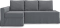 TLYESD Easy Fit Friheten Sleeper Sofa Cover Replacement for Couch Cover IKEA Friheten 3 Seat Sofa Bed Slipcover ,Friheten Sleeper Sofa Cover (Chaise on Left- Face to Sofa)