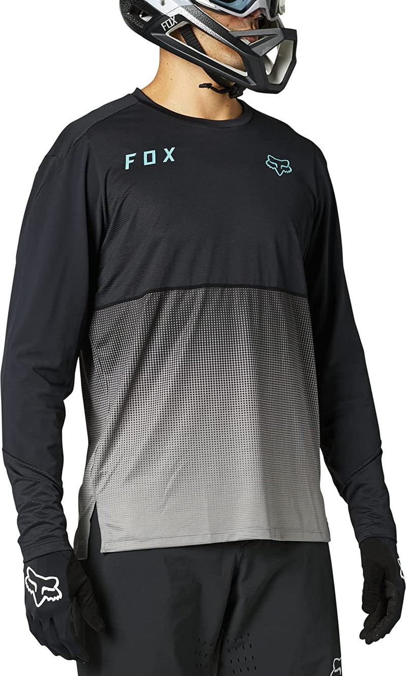 Fox Racing Men'S Flexair Long Sleeve Mountain Biking Jersey Sporting Goods > Outdoor Recreation > Cycling > Cycling Apparel & Accessories Fox Racing Black 2X 