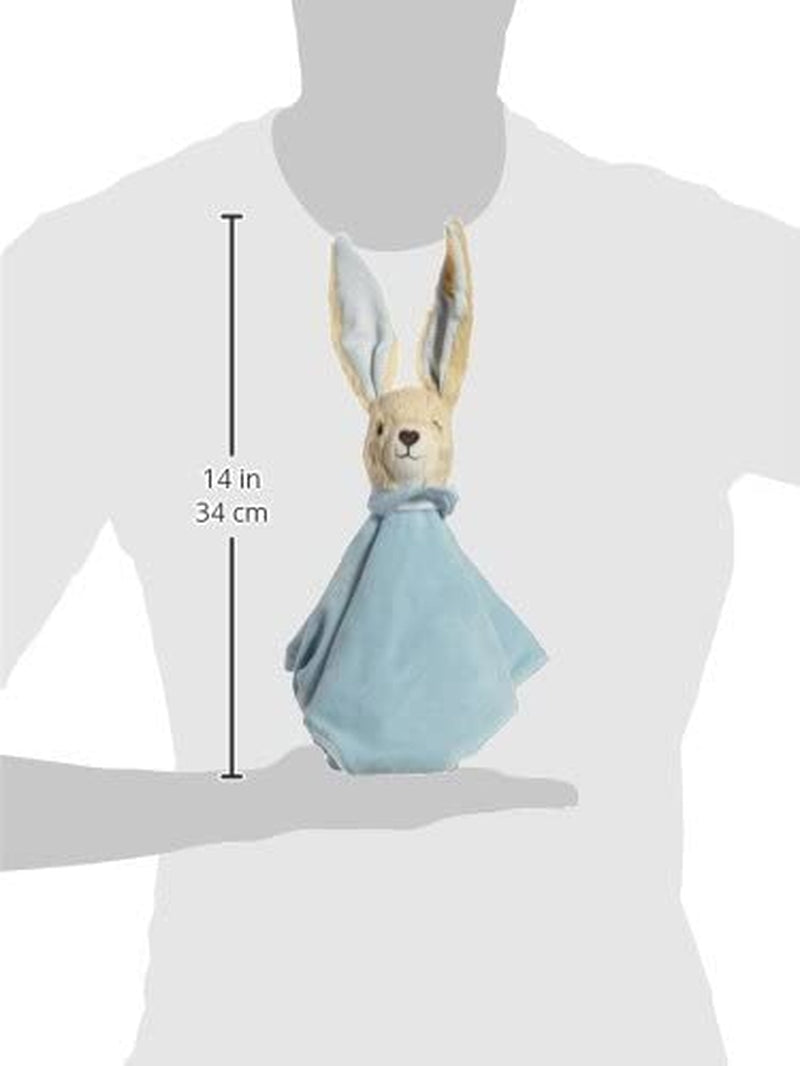 Steiff Hoppel Rabbit Comforter (Blue, 28Cm)
