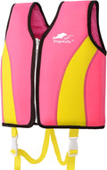 Toddler Swimming Vest Swim Jackets Boys Girls Float Jacket Flotation Waterproof Swimwear Sporting Goods > Outdoor Recreation > Boating & Water Sports > Swimming Huizhou Jimiaimee Costumes Co., Ltd Red 6-9 Year 