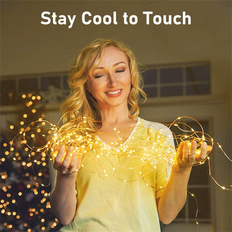 18PCS Battery Operated Fairy Lights, 3 Speed Modes, with Batteries, 20 LED Lights 7Ft, Waterproof Copper Wire, Twinkling Firefly Lights for Valentine'S Day