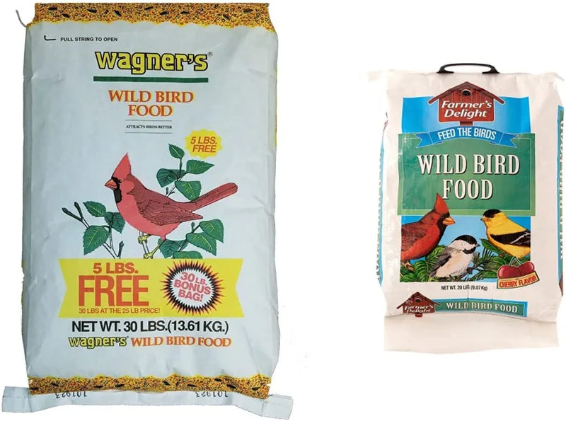 Wagner'S 13010 Wild Bird Food, 30-Pound Bag Animals & Pet Supplies > Pet Supplies > Bird Supplies > Bird Food Wagner's Wild Bird Food + Bird Food, 20-Pound Bag  