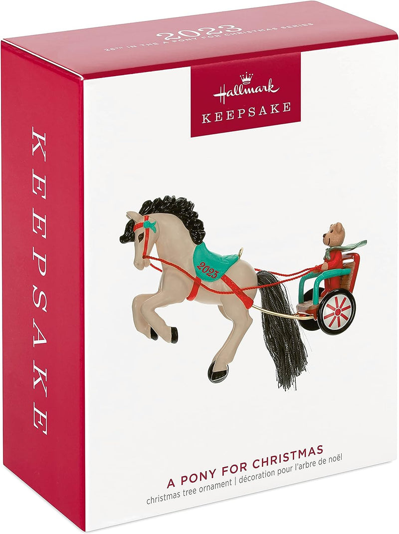 Hallmark Keepsake Christmas Ornament 2023, a Pony for Christmas 2023, Gifts for Her  Hallmark   