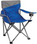 Coleman Big-N-Tall Quad Camping Chair Sporting Goods > Outdoor Recreation > Camping & Hiking > Camp Furniture Coleman Blue  
