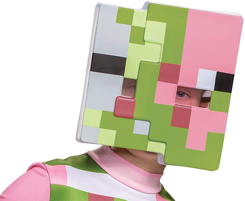 Minecraft Costume Zombie Pigman Outfit for Kids, Halloween Minecraft Costumes Apparel & Accessories > Costumes & Accessories > Costumes Disguise   