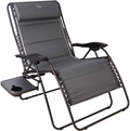Timber Ridge Zero Gravity Chair Oversized Recliner Folding Patio Lounge Chair 350Lbs Capacity Adjustable Lawn Chair with Headrest for Outdoor, Camping, Patio, Lawn Sporting Goods > Outdoor Recreation > Camping & Hiking > Camp Furniture TIMBER RIDGE Grey 22"L x 26.7"W x 27.5"H 