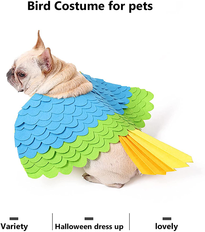 SEIS Halloween Dog Bird Costume Pet Clothes Puppy Clothes Funny Pet Apparel Dog Smelling Pad for Small Medium Dog Cat Boy Girl Animals & Pet Supplies > Pet Supplies > Cat Supplies > Cat Apparel SEIS   