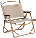 Naturehike Camping Folding Ultralight Chair Outdoor Furniture Backpacking Chair with Wooden Handle Aluminum Bracket Stable Collapsible Camp Chair for Outdoor Hiking,Fishing,Picnic,Travel (Black) Sporting Goods > Outdoor Recreation > Camping & Hiking > Camp Furniture Naturehike Khaki  