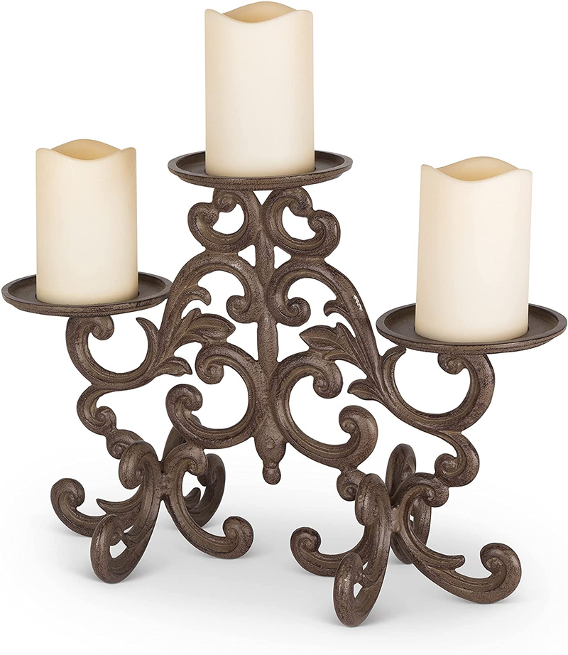 GG Collection Acanthus 3 Candle Holder