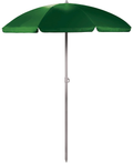 Picnic Time Portable Canopy Outdoor Umbrella, Black Home & Garden > Lawn & Garden > Outdoor Living > Outdoor Umbrella & Sunshade Accessories ONIVA - a Picnic Time brand Hunter Green  