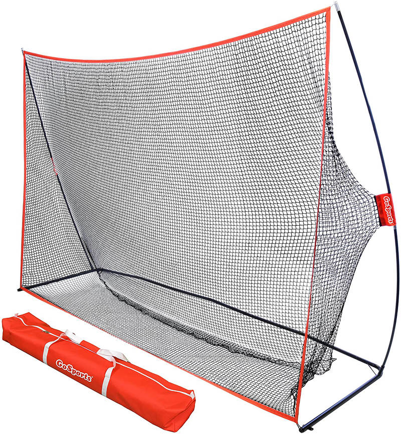 GoSports Golf Practice Hitting Net - Choose Between Huge 10' x 7' or 7' x 7' Nets -Personal Driving Range for Indoor or Outdoor Use - Designed by Golfers for Golfers  GoSports 10' x 7' Golf Net  