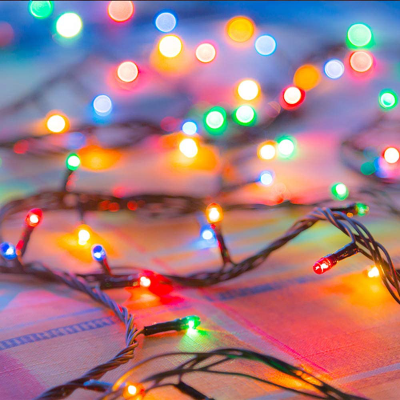 Solar Christmas String Lights Outdoor - 2 Pack 72ft 200 LED 8 Modes Outdoor String Lights, Waterproof Fairy Lights for Garden, Patio, Fence, Holiday, Party, Balcony, Christmas Decorations (Multicolor) Home & Garden > Decor > Seasonal & Holiday Decorations& Garden > Decor > Seasonal & Holiday Decorations KerKoor   