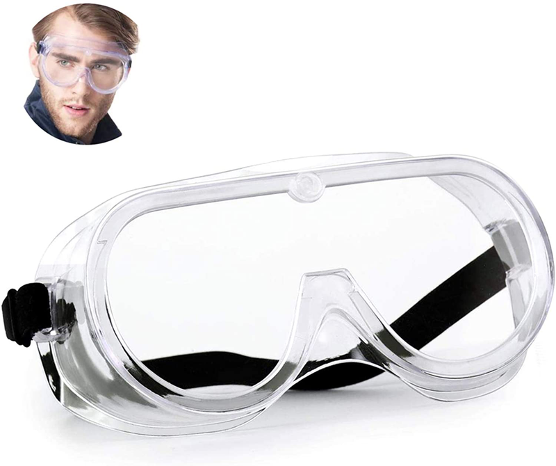 Safety Goggles - Auncley Tools Home Improvement Safety & Security Glasses Personal Protective Equipment Safety Glasses Health & Beauty > Health Care > First Aid > First Aid Kits AUNCLEY Wrap Goggles  