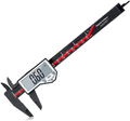 Digital Caliper, Adoric 0-6" Calipers Measuring Tool - Electronic Micrometer Caliper with Large LCD Screen, Auto-Off Feature, Inch and Millimeter Conversion Hardware > Tools > Measuring Tools & Sensors Adoric Red-black03 6" 