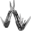 Pliers Multitool Knife (Black)，Pocket Tool for Outdoor Camping Hiking ,Foldable and Self-Locking，Hunting Accessories for Men Sporting Goods > Outdoor Recreation > Camping & Hiking > Camping Tools OU.UOMI Black  