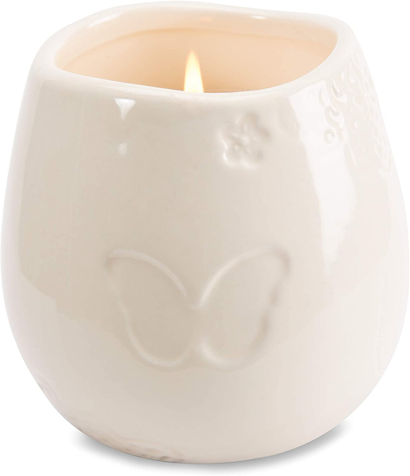 Pavilion Gift Company 19179 in Memory of Mother Ceramic Soy Wax Candle