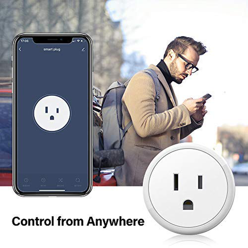 Smart Plugs That Work with Alexa Echo Google Home for Voice Control, Aoycocr Smart Home Mini WiFi Outlet with Timer Remote Control Function, No Hub Required, ETL FCC Listed 4 Pack, 2.4GHz Network Home & Garden > Kitchen & Dining > Kitchen Appliances Aoycocr   