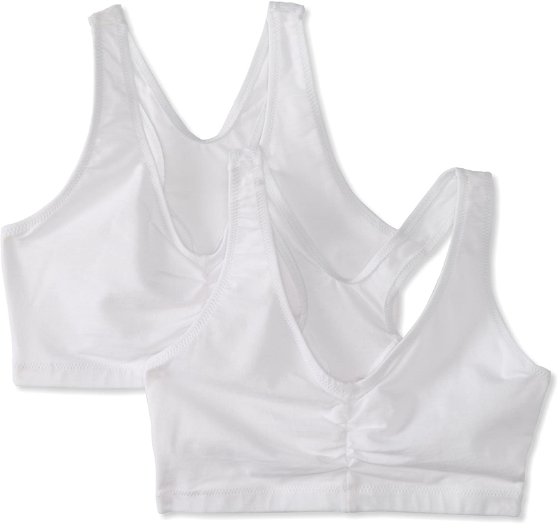 Hanes Women's X-Temp ComfortFlex Fit Pullover Bra MHH570 2-Pack ApparApparel & Accessories > Clothing > Underwear & Socks > Brasel & Accessories > Clothing > Underwear & Socks > Bras Hanes Bras White/White XX-Large 