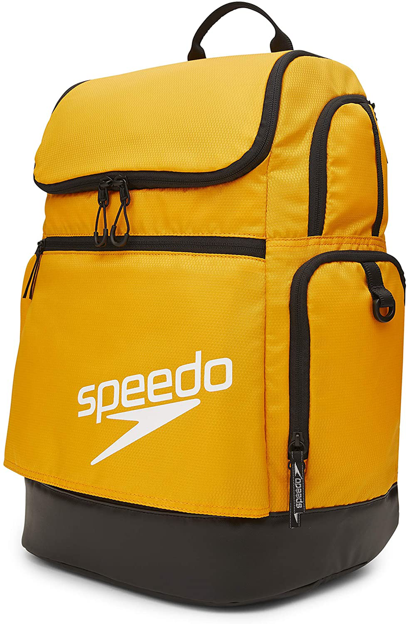 Speedo Large Teamster Backpack 35-Liter, Bright Marigold/Black, One Size Sporting Goods > Outdoor Recreation > Boating & Water Sports > Swimming Speedo Speedo Orange 2.0 One Size 