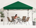 MASTERCANOPY 10x10 Pop-up Gazebo Canopy Tent with Double Awnings Dark Gray Home & Garden > Lawn & Garden > Outdoor Living > Outdoor Structures > Canopies & Gazebos MASTERCANOPY forest green 10x17 