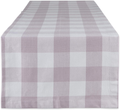 DII Buffalo Check Collection, Classic Farmhouse Table Runner, 14x108", Orange & Black Arts & Entertainment > Party & Celebration > Party Supplies DII Dusty Lilac Runner 14x72"