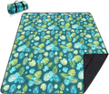 Picnic Blankets Extra Large, Waterproof Foldable Outdoor Beach Blanket Oversized 83x79” Sandproof, 3-Layer Picnic Mat for Camping, Hiking, Travel, Park, Concerts (Yellow Flowers) Home & Garden > Lawn & Garden > Outdoor Living > Outdoor Blankets > Picnic Blankets PY SUPER MODE Yellow Flowers  