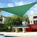 Shade&Beyond 15'x15'x21' Sun Shade Sail Triangle Sail Shade Canopy for Patio Lawn Garden Home & Garden > Lawn & Garden > Outdoor Living > Outdoor Umbrella & Sunshade Accessories Shade&Beyond Green 16'x16'x16' 
