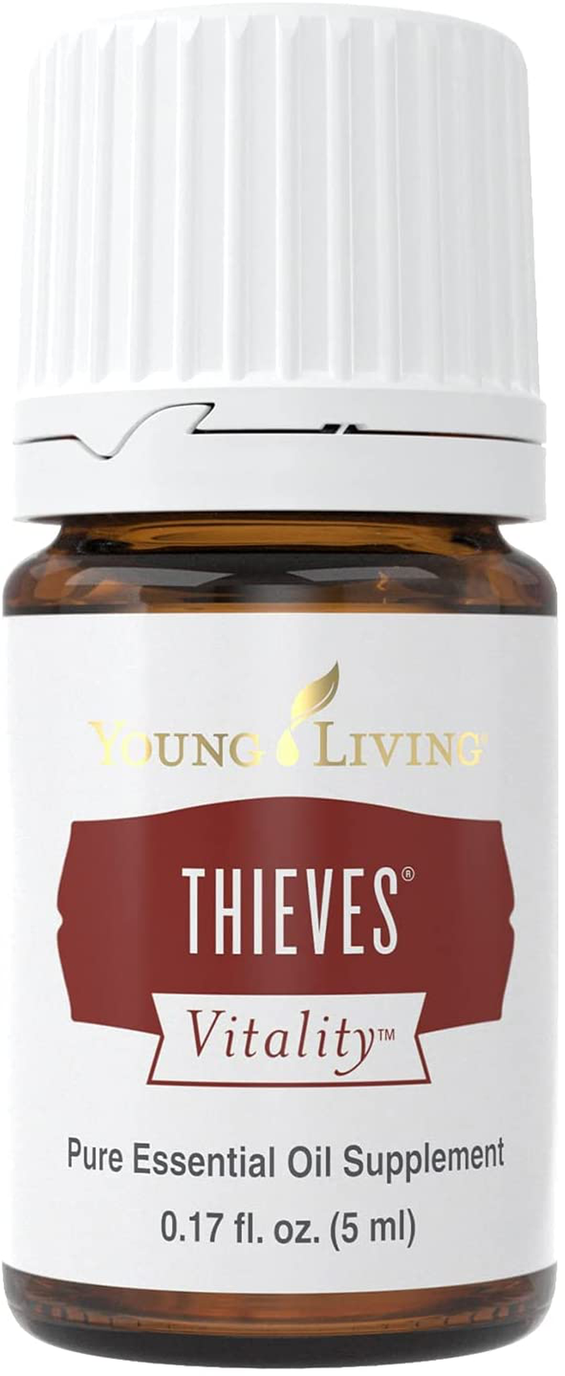 Thieves Vitality Essential Oil by Young Living, 5 Milliliters, Dietary Home & Garden > Decor > Home Fragrances > Candles Young Living Default Title  