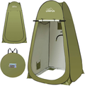 LUVNFUN 6.9 FT Pop up Camping Shower Tent, Portable Changing Room Privacy Shelter Tent for Outdoor Camping Toilet with Carrying Bag, Extra Tall Sporting Goods > Outdoor Recreation > Camping & Hiking > Portable Toilets & Showers LUVNFUN Army Green  