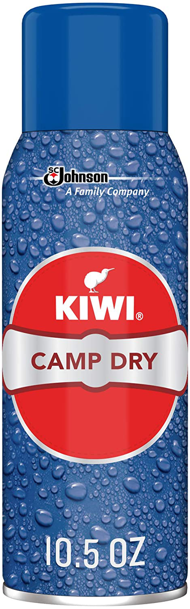 KIWI Camp Dry Performance Fabric Protector Spray - Restores Water Repellent and Provides Fabric Protection (1 Aerosol), 10.5 Oz