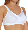 Fruit of the Loom Women's Seamed Soft Cup Wirefree Bra Apparel & Accessories > Clothing > Underwear & Socks > Bras Fruit of the Loom White 40C 
