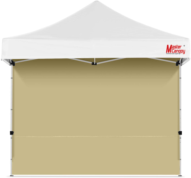 MASTERCANOPY Instant Canopy Tent Sidewall for 10x10 Pop Up Canopy, 1 Piece, White Home & Garden > Lawn & Garden > Outdoor Living > Outdoor Structures > Canopies & Gazebos MASTERCANOPY Beige 10x10 
